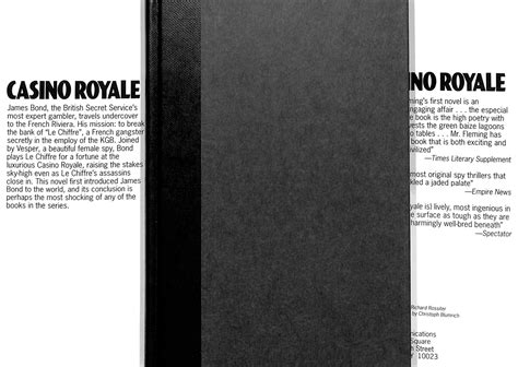 casino royale book synopsis sample Reader