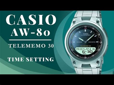 casio aw 30 instructions Reader