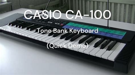 casio ca 100 tone bank keyboard manual Kindle Editon