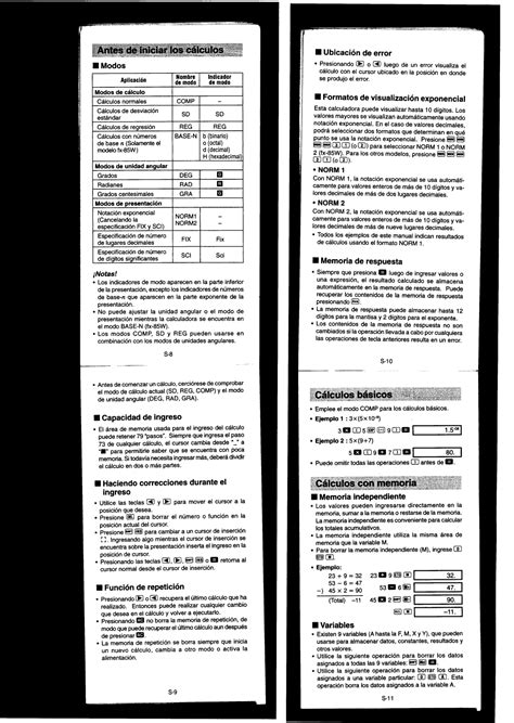 casio fx 82tl instruction manual Doc