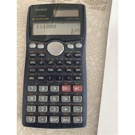 casio fx 991ms manual matrix PDF