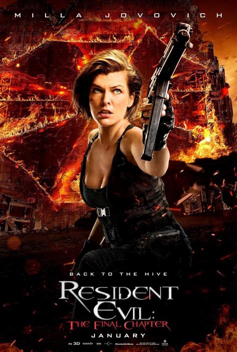 cast for resident evil the final chapter