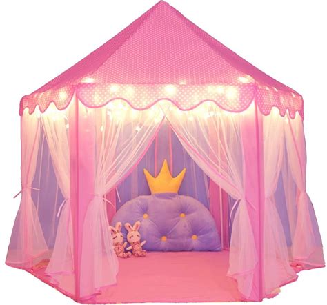 castle tent pink