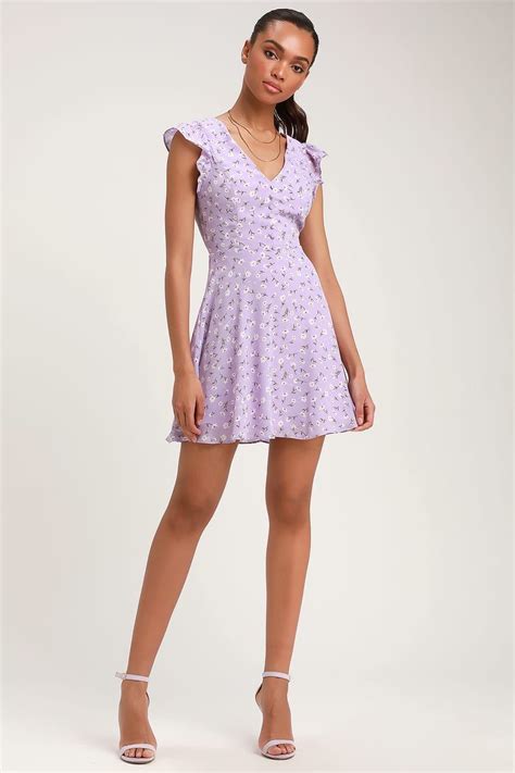 casual lavender dress