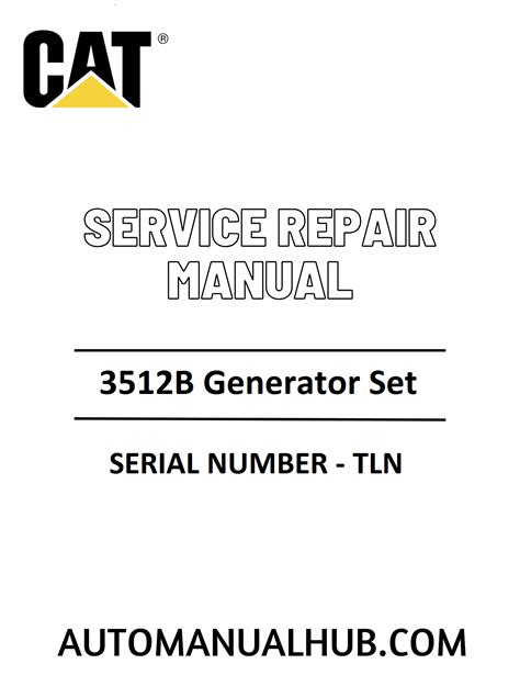 cat 3512b generator manual Reader