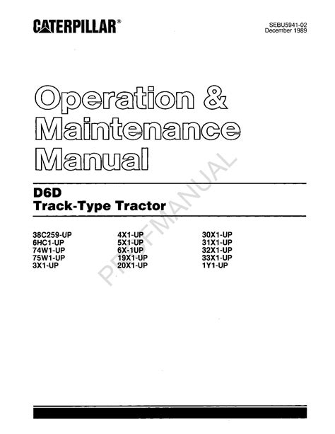 cat d6d operator manual Kindle Editon