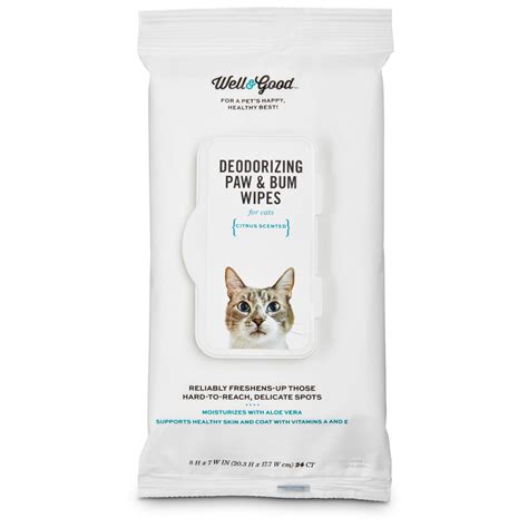 cat wipes for bums