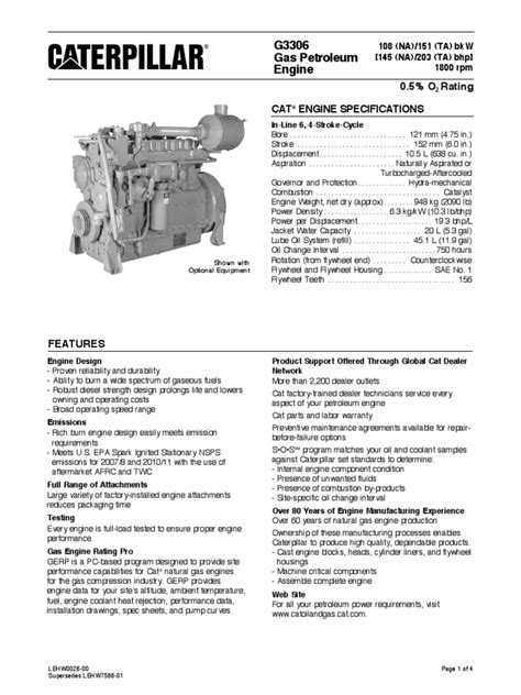 cat-3306-natural-gas-engine-specs Ebook PDF