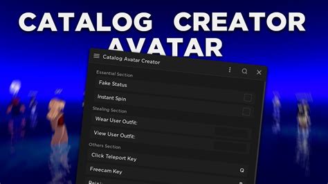 Catalog Avatar Script