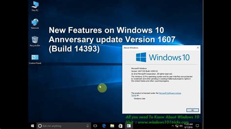 Catalog Number For Windows 10 Version 1607
