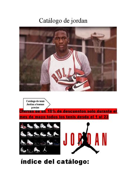 Catalogo De Jordan