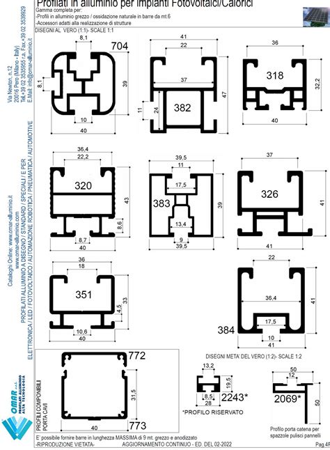 Catalogo Profili In Alluminio