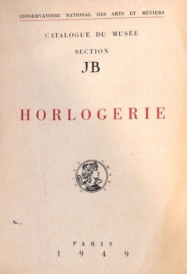 catalogue du muse section b mcanique Epub