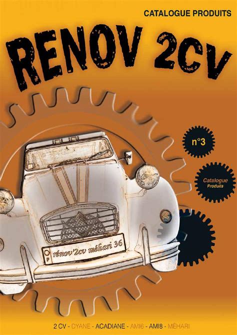 Catalogue Renov 2cv