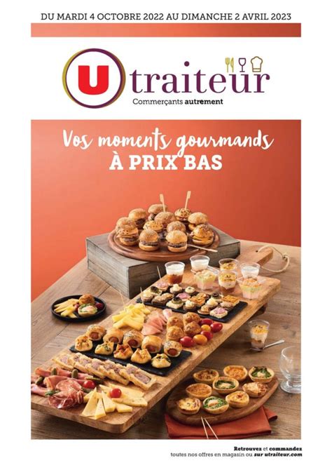 Catalogue Super U Traiteur