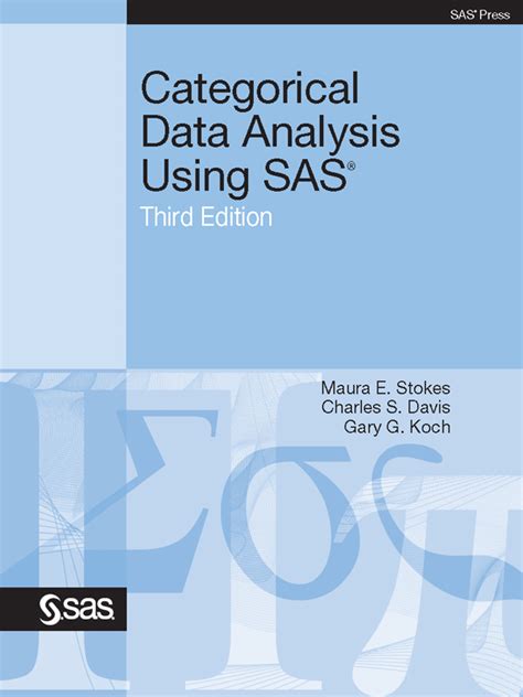 categorical data analysis using sas third edition Epub
