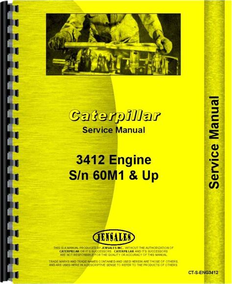 caterpillar 3412 engine manual PDF