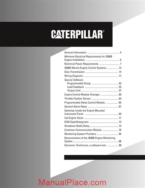 caterpillar application and installation guide Doc