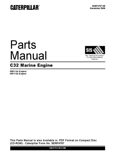 caterpillar c32 engine parts manual Doc