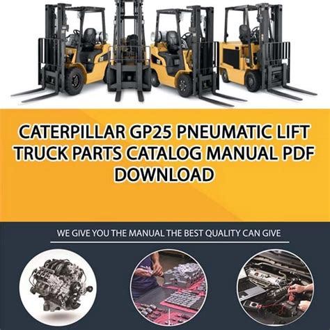 caterpillar gp25 operators manual Reader