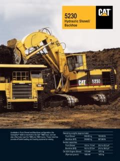 caterpillar mining equipment 5230 Epub