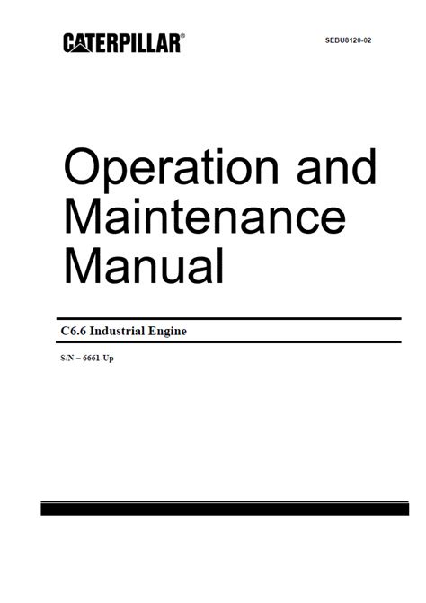 caterpillar operation and maintenance manual Kindle Editon
