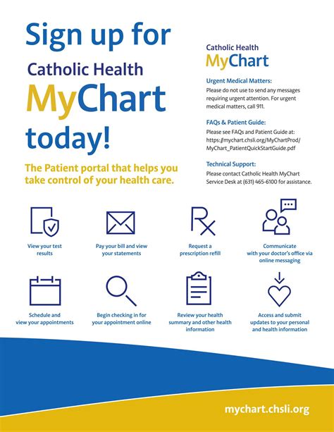 Catholic Health Chart