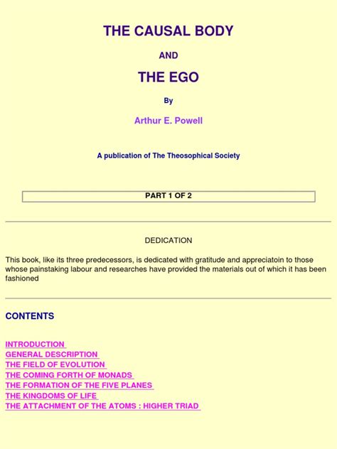 causal body and the ego 1928 causal body and the ego 1928 Kindle Editon