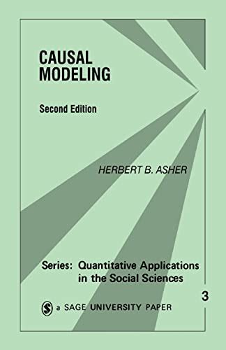 causal modeling quantitative applications in the social sciences Epub