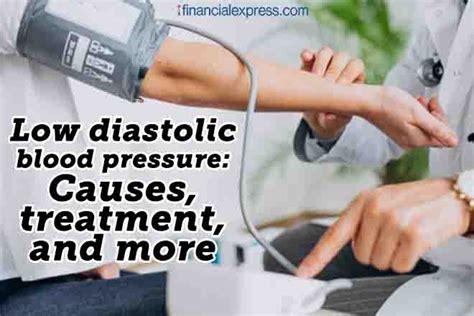 causes of low diastolic blood pressure in elderly