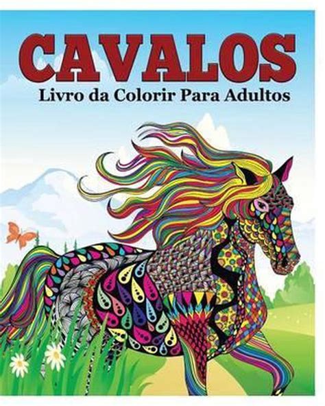 cavalos livro colorir adultos portuguese Kindle Editon