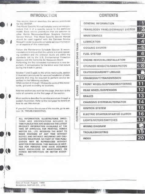 cb400 spec 3 service manual Epub