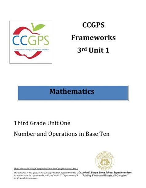 ccgps unit 3 semester 1 answer PDF