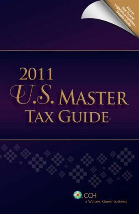 cch us master tax guide 2011 Reader