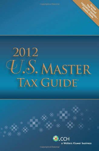 cch us master tax guide 2012 PDF