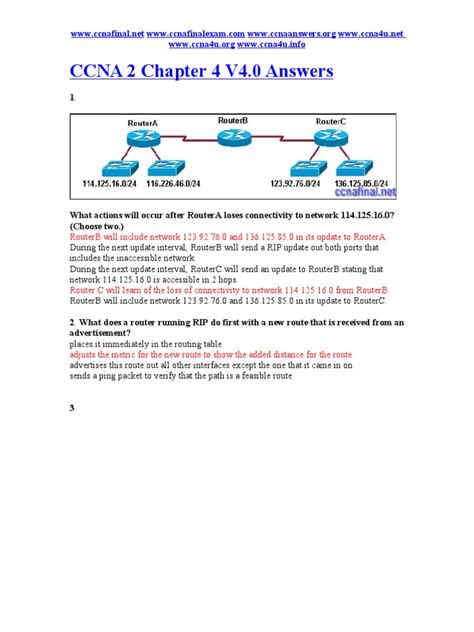 ccna 2 chapter 4 answers Kindle Editon
