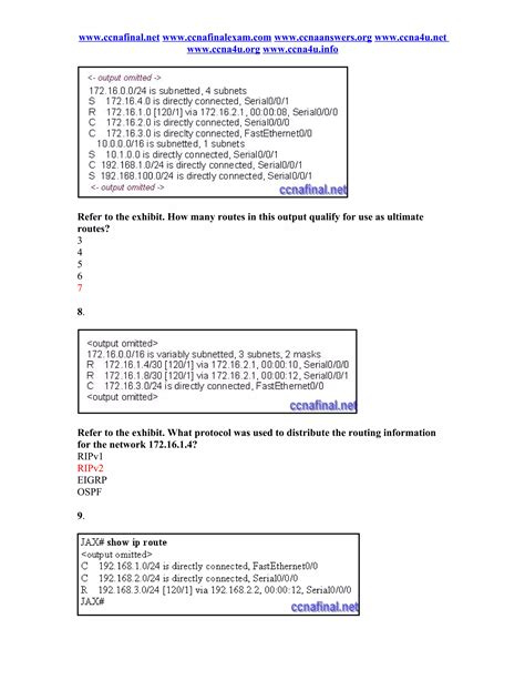 ccna 2 chapter 8 Doc