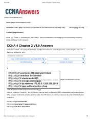ccna 4 chapter 2 lab answers Kindle Editon