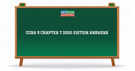 ccna 4 chapter 7 Kindle Editon