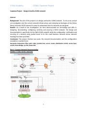 ccna discovery 1 capstone project answers Reader