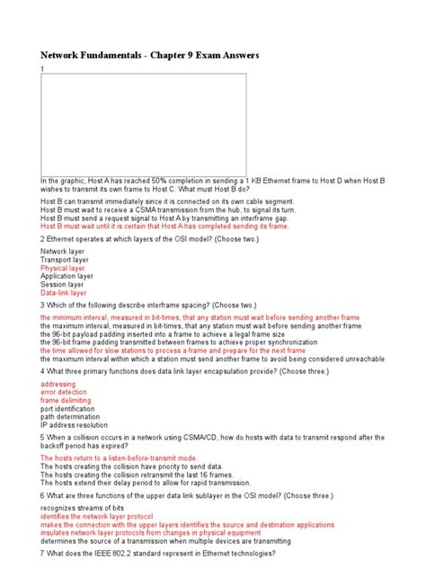 ccna network fundamentals chapter 9 Kindle Editon
