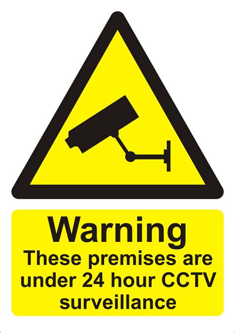 cctv signs