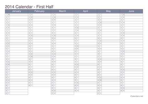 cd calendar 2014 template Kindle Editon