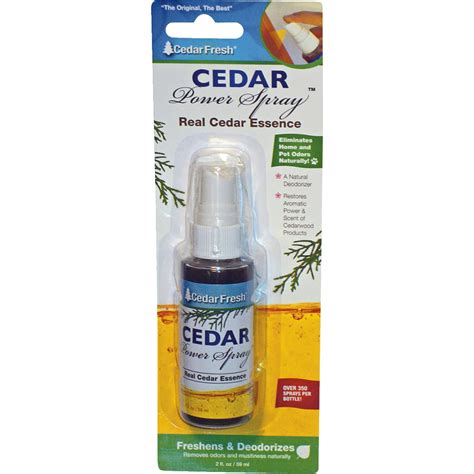 cedar oil spray