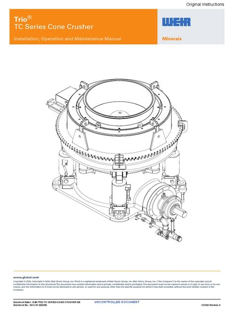 cedar rapids cone crusher manual Reader