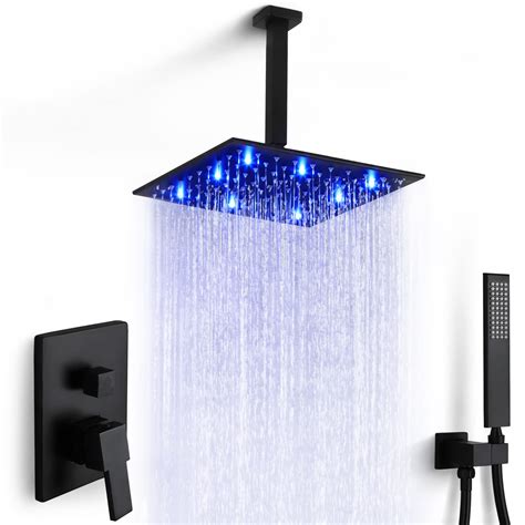 ceiling shower head with handheld