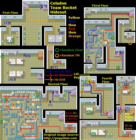 Celadon Team Rocket Hideout Walkthrough Let 39