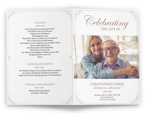 celebration of life program