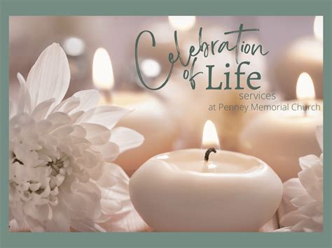 celebration of life service