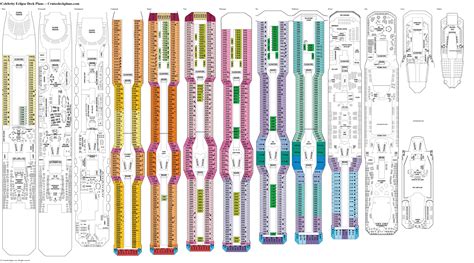 celebrity cruises eclipse deck plan